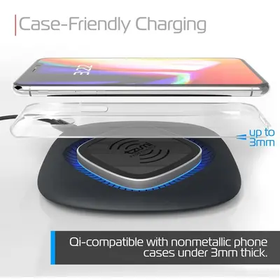 10W Qi Fast Wireless Charger Pad (Pad Only) photo 6