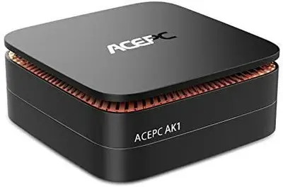 ACEPC AK1 Mini PC, Celeron, 4GB/64GB eMMC, Windows 10, 4K photo 3