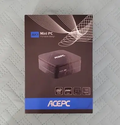ACEPC AK1 Mini PC, Celeron, 4GB/64GB eMMC, Windows 10, 4K