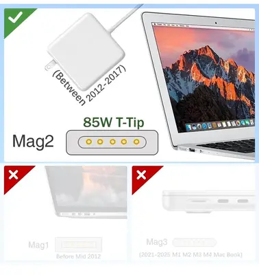 MacBook Pro 85W MagSafe 2 Charger for 13, 15 and 17 in (2012-2017) photo 4