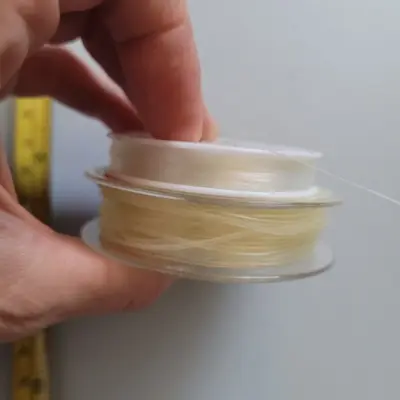 Stretch Magic Clear Beading Cord 1 mm plus Bead Landing Cord photo 3