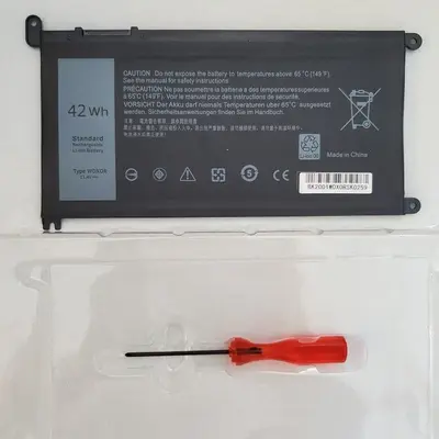WDXOR Battery T2JX4 3CRH3 for Dell Inspiron 13 5368/5378, 15 5565/5567 photo 2