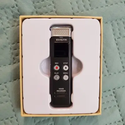 EVISTR 16GB Digital Voice Recorder, Voice Activated with Playback photo 2