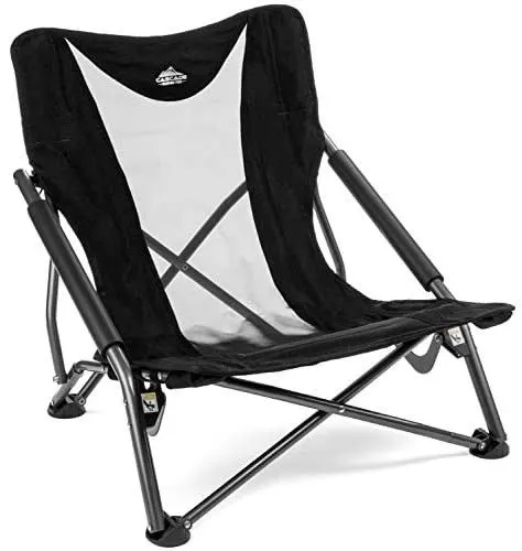 Cascade Mountain Tech Low-Profile Folding Camping Chair