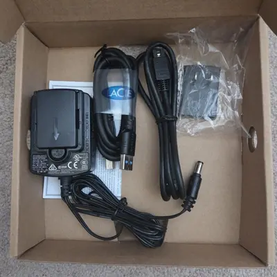 LaCie d2 Quadra 4TB External Hard Drive, Full Set in Box photo 8