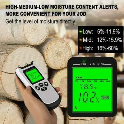 Pin-Type Digital Wood Moisture Meter photo 6