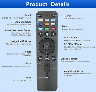 Voice Remote for Vizio Smart TVs (V, M and P Series) photo 3