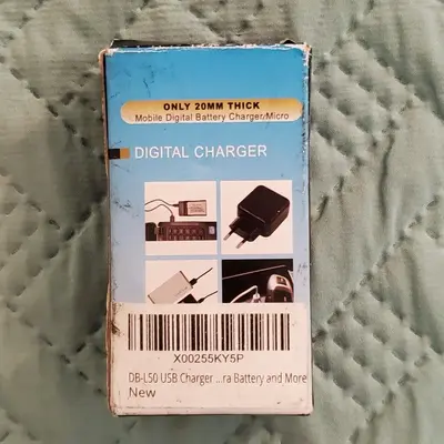 DB-L50 USB Camera Charger for Sanyo Xacti Camcorders photo 2