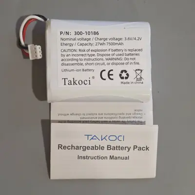 Replacement Battery for ADT Command Smart Security Panel, 3.6V 7500mAh photo 2
