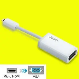 Acer Micro HDMI to VGA Converter Adapter photo 2
