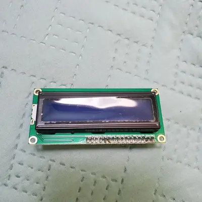 I2C LCD1602 16x2 Serial Interface Adapter Module, Blue Backlight