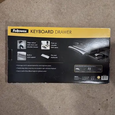 Fellowes Office Suites Underdesk Keyboard Drawer