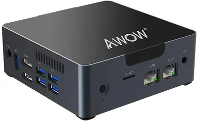 AWOW Mini PC, Windows 10, Celeron N3450, 6GB DDR4, 128GB SSD photo 3