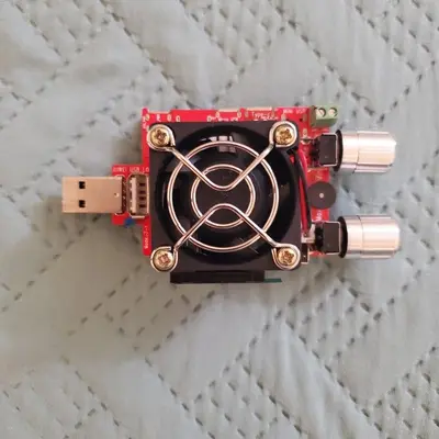 35W USB Tester and Adjustable Electronic Load photo 3