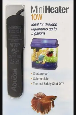 Aqueon 10W Mini Aquarium Heater photo 2