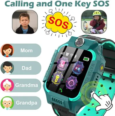 Kids Waterproof Smart Watch with SOS, Two-Way Call and Camera photo 10