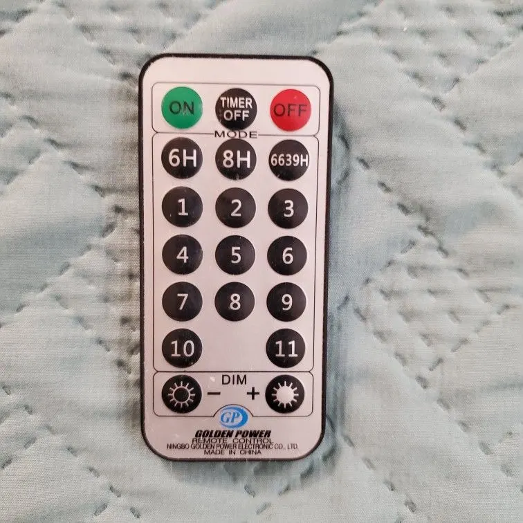 Remote for 66 ft 200-LED Christmas Fairy String Lights