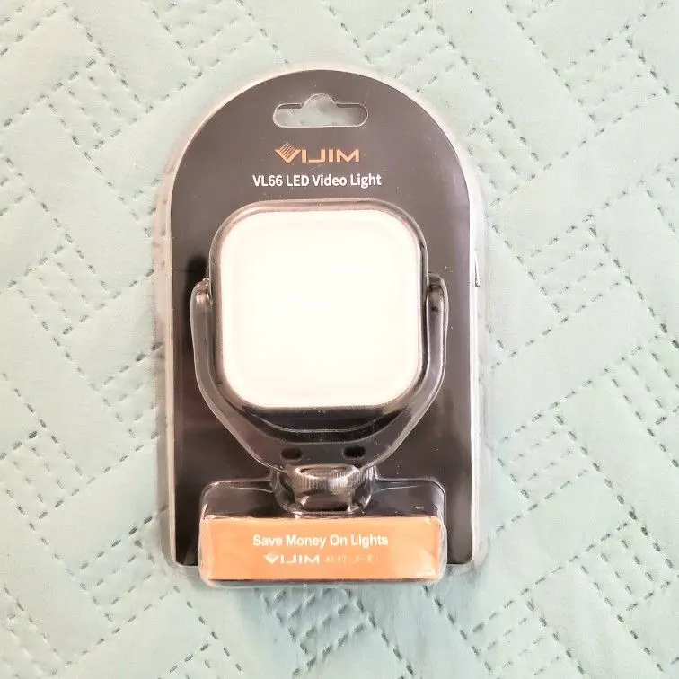 VIJIM VL66 360-Degree Rotating Rechargeable LED Video Fill Light