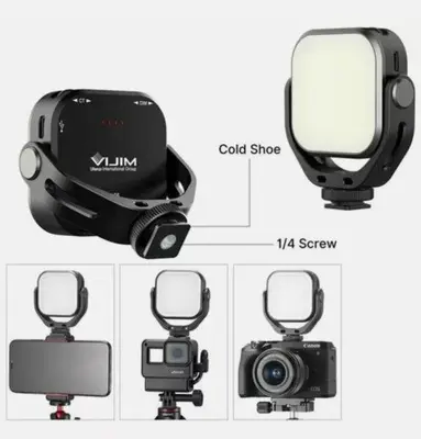 VIJIM VL66 360-Degree Rotating Rechargeable LED Video Fill Light photo 2