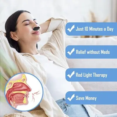 Respirelief Red Light Nasal Therapy Device photo 4