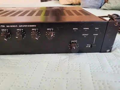 TOA 900 Series M-900MK2 Modular Mixer Amplifier photo 3