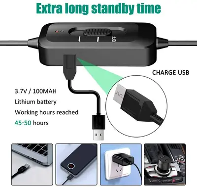 Lavalier Lapel Microphone with Noise Reduction for iPhone, PC and Cameras photo 6