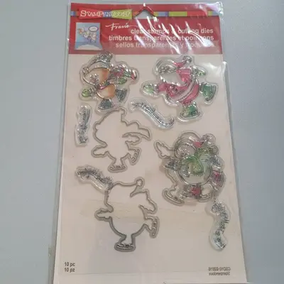 Clear Stamps and Matching Cutting Dies Set photo 2