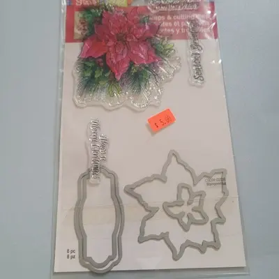 Clear Stamps and Matching Cutting Dies Set photo 3