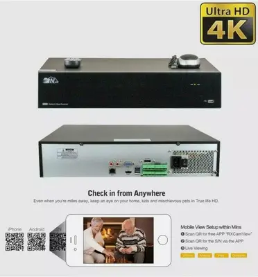 GW GW3432E 32-Channel H.265/H.264 4K Surveillance NVR photo 2