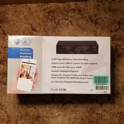 GW GW3432E 32-Channel H.265/H.264 4K Surveillance NVR