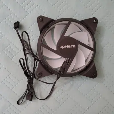 upHere RGB 120mm Case Fan, Wireless LED, Quiet