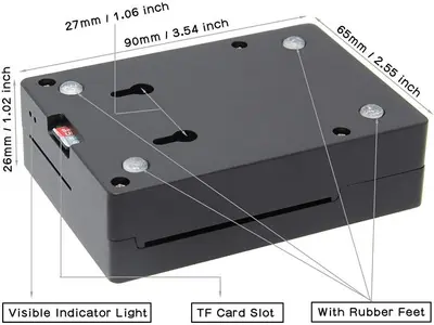 Geekworm Raspberry Pi 4 Aluminum Passive Cooling Case photo 3