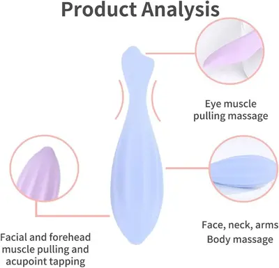 Silicone Face Roller for Skincare, Lifting and Contouring Massage photo 3