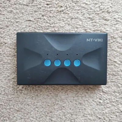 MT-VIKI 2-Port HDMI KVM Switch, 4K@30Hz, 3 USB 2.0 Ports
