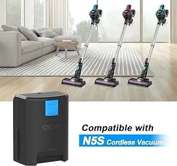 INSE N500 22.2V 2200mAh Spare Battery for N5 / N5S Cordless Vacuum photo 3