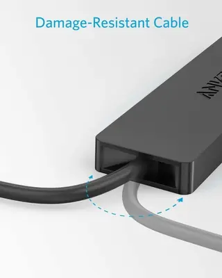Anker Ultra-Slim 4-Port USB 3.0 Hub with 2 ft Cable photo 6