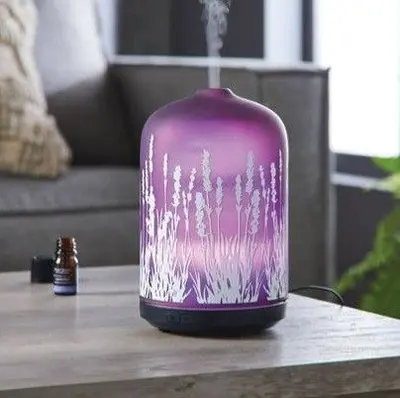 Better Homes & Gardens 250 mL Ultrasonic Aroma Diffuser, Lavender Fields