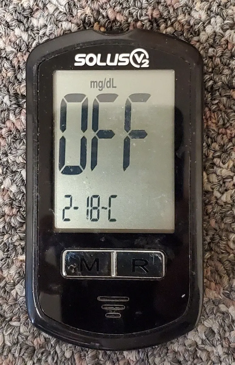 Solus V2 Audible Blood Glucose Management System