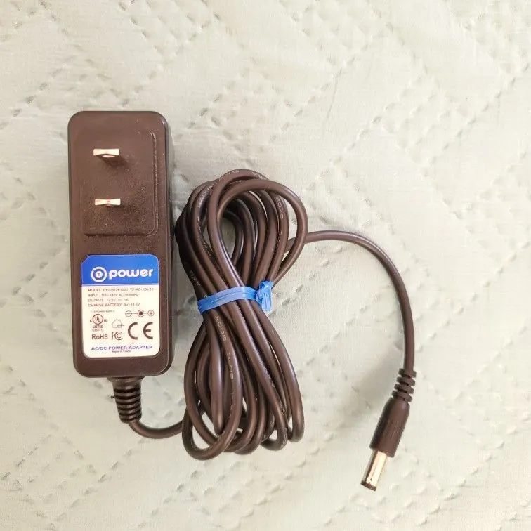 12.6V 1A Li-Ion Battery Charger Adapter with LED Indicator