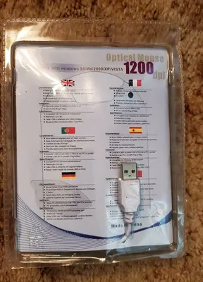 1200 DPI Optical USB Wired Mouse photo 2