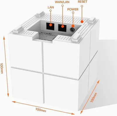 Tenda Nova MW6 AC1200 Whole-Home Mesh WiFi System, Up to 4000 sq ft photo 4