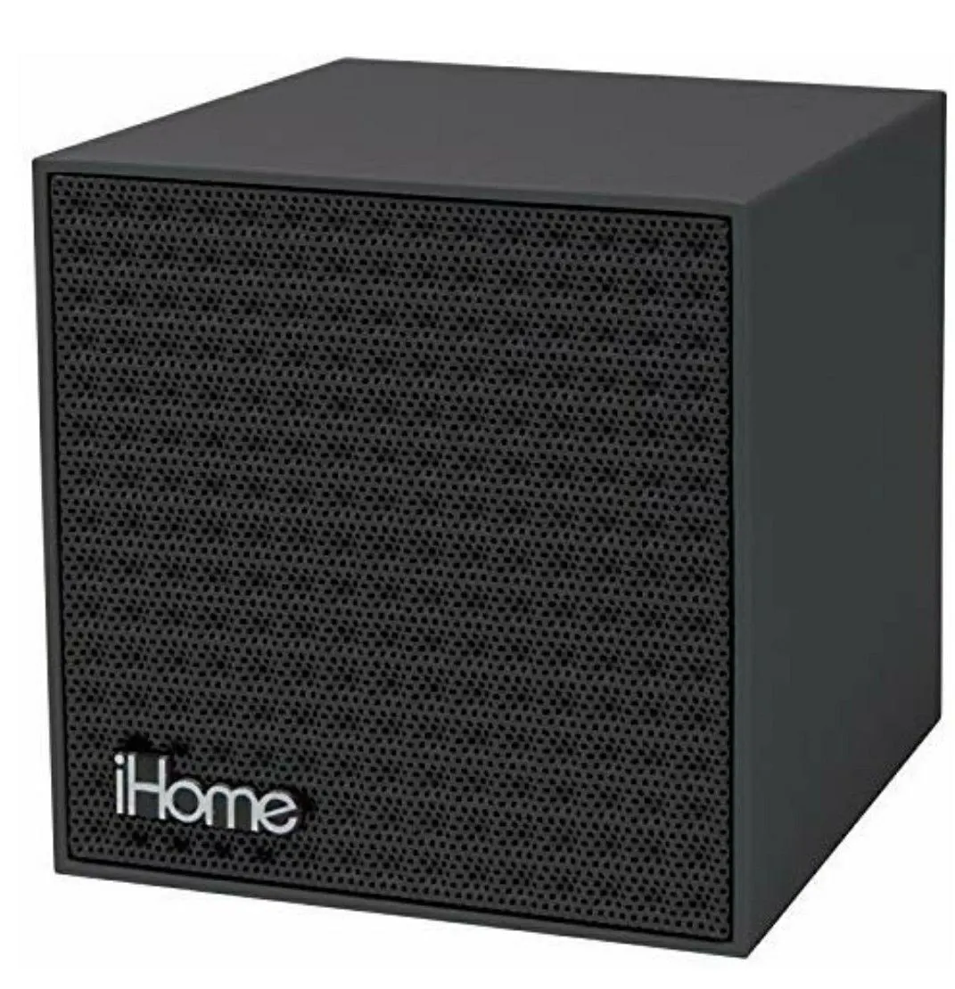 iHome Rechargeable Mini Cube Bluetooth Speaker