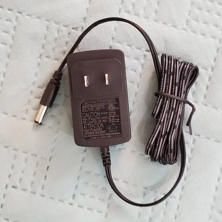 15V 0.5A Power Adapter, 5.5 x 2.1mm, for Car Jump Starters