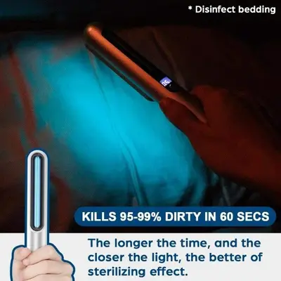 Monja Handheld UV Sanitizer Wand, 5W, Rechargeable photo 7