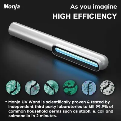 Monja Handheld UV Sanitizer Wand, 5W, Rechargeable photo 4