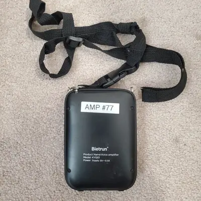 Voice Amplifier for Teachers, 20W, 2000mAh, FM Radio (No Microphone) photo 2