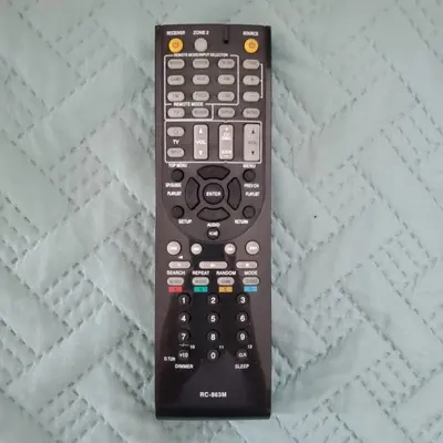 RC-863M Replacement Remote for Onkyo HT-S5600, HT-R2295, HT-R592