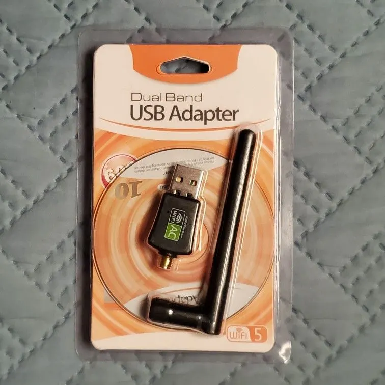 600Mbps Dual-Band USB WiFi Adapter Dongle