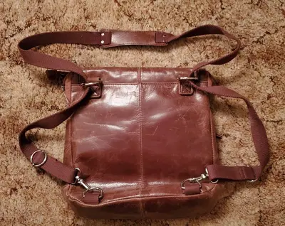 The Sak Leather Bag, Brown photo 2