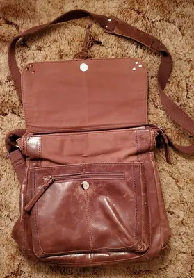 The Sak Leather Bag, Brown photo 3